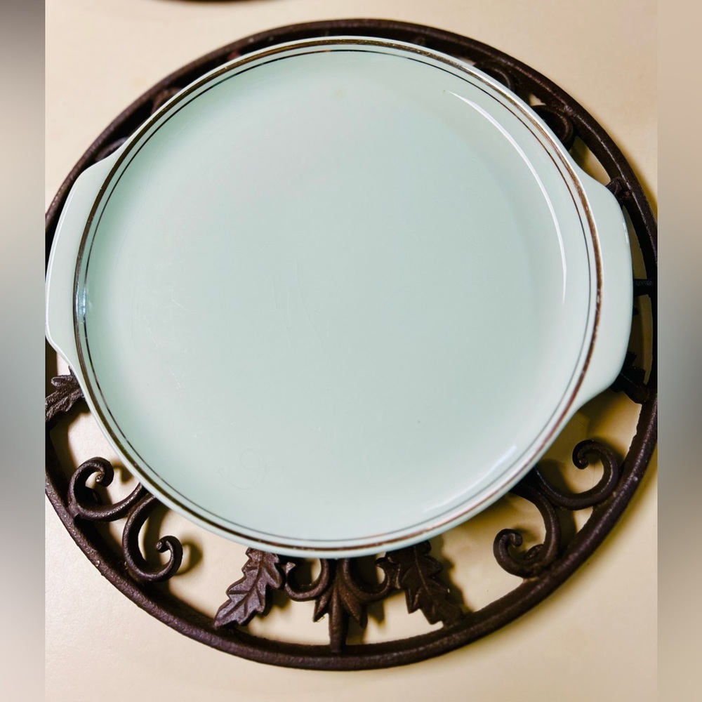 Vintage Universal  Ballerina round serving platter